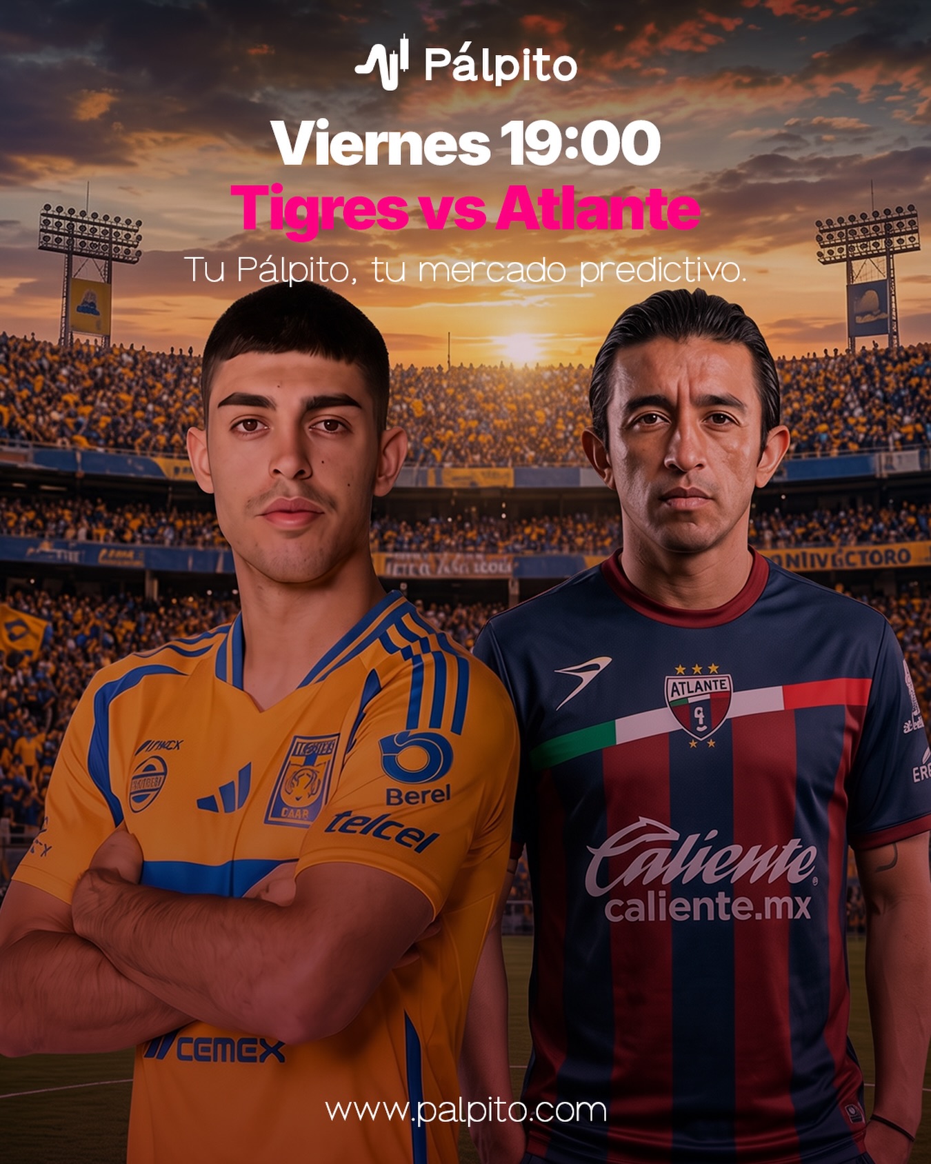 🐯 Tigres y Atlante se juegan más que tres puntos.