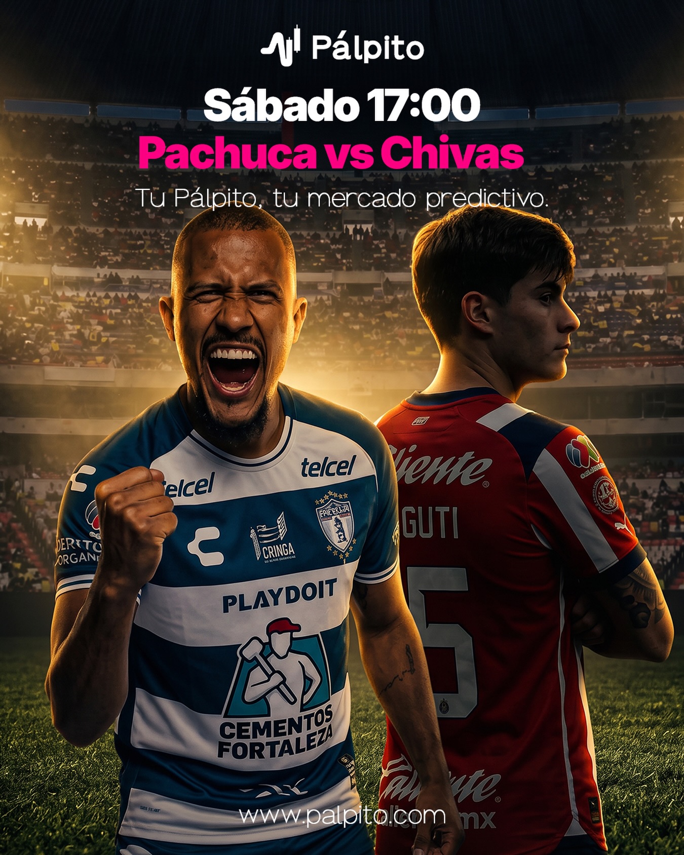 ¡Pachuca y Chivas se cruzan en la Jornada 6!
