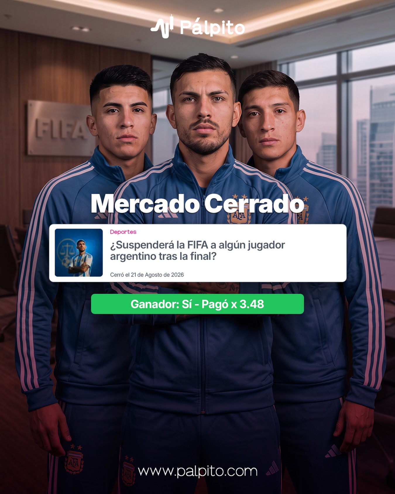 Mercado cerrado: la FIFA sí sancionó a jugadores argentinos.