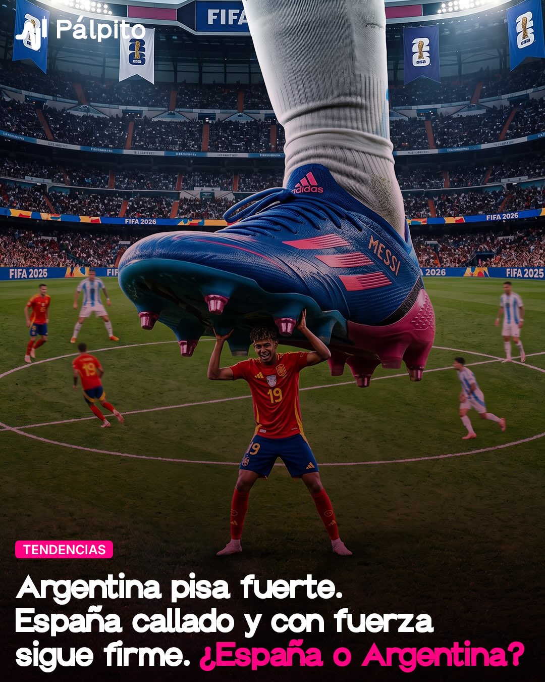 "Mañana en MetLife. Argentina defiende la mitología. España enterró a Francia sin ruido. Dos formas de ganar un Mundial.